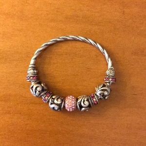 Brighton charm bracelet with beads